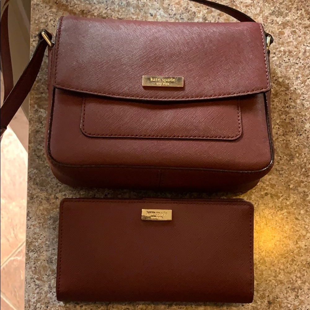Kate spade bag and wallet